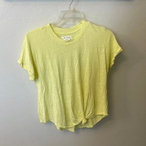 Lou & Grey LOFT Tie front T-Shirt